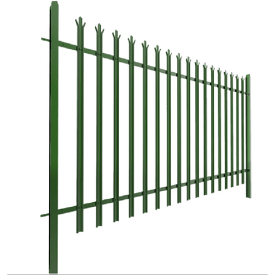 Wysokość 1,8 m 2,4 m Zabezpieczenia PCV Metalowe ogrodzenie palisadowe M8x30mm