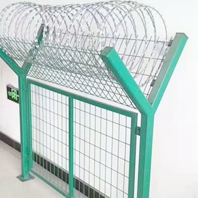 Ogrodzenie bezpieczeństwa lotniska typu Y 50m 100m Ogrodzenie z siatki więziennej