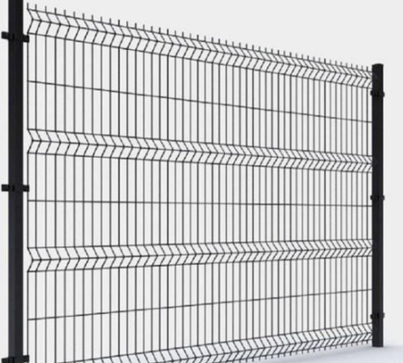 1.0mm 2.0mm Decorative Garden Heavy Duty Pvc Coated Wire Fencing Panels 1.8mx3.0m