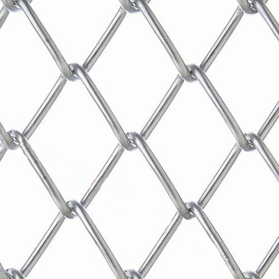 10 Ft Chain Link Security Fence Weave Zdejmowany z okrągłym słupkiem
