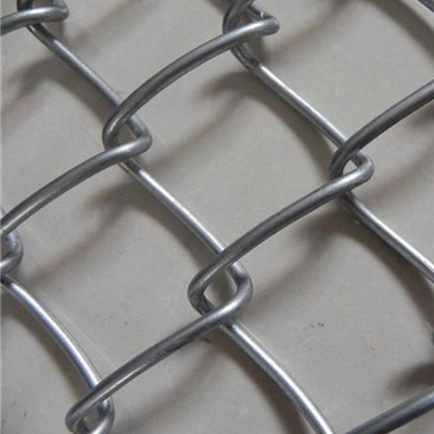 10 Ft Chain Link Security Fence Weave Zdejmowany z okrągłym słupkiem