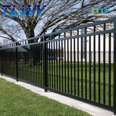 Odporny na rdzę dziedziniec metalowy dekoracyjny panel ogrodzeniowy o wysokości 900 mm-2500 mm