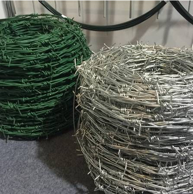 15mm-30mm ocynkowane ogrodzenie z drutu kolczastego 5-50kg rolka