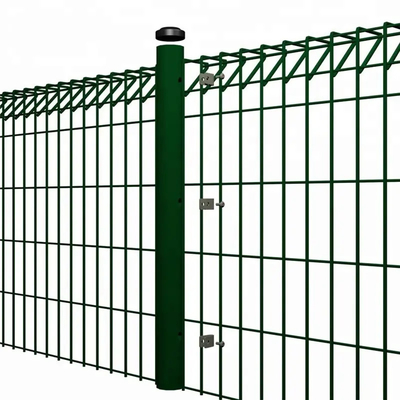 Malowane proszkowo zakrzywione spawane ogrodzenie z siatki drucianej 3d Panele z siatki drucianej 0,9 m-2,4 m