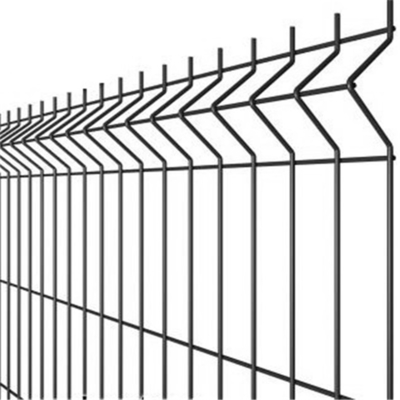 Zakrzywione panele ogrodzeniowe o wysokim poziomie bezpieczeństwa 3d Ogrodzenie z siatki spawanej o szerokości 2500 mm
