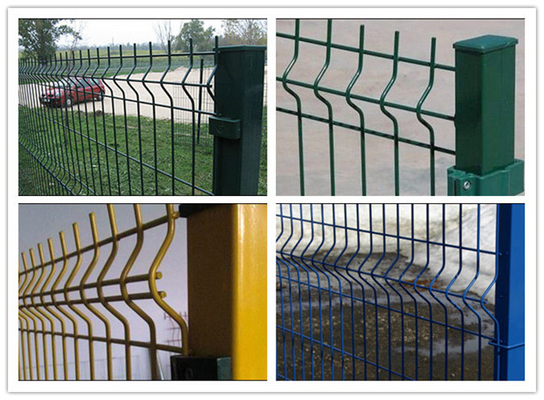 ISO9001 3d zakrzywione ogrodzenie z siatki drucianej 4 stopy Łatwy montaż Odporność na rdzę
