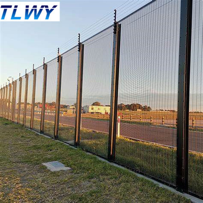 Anping TLWY Line Post 60 * 2mm Ogrodzenie obwodowe lotniska Wysokie bezpieczeństwo