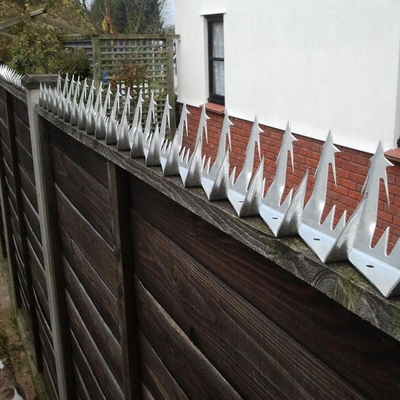 Długość kolczatki powlekającej PCV 90 mm Kolce zabezpieczające ściany do szczytów ogrodzeniowych 1 m 1,25 m 1,5 m