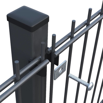 ISO9001 868 Spawane ogrodzenia metalowe Ogrodzenia z drutu powlekanego proszkowo 50 * 150 mm