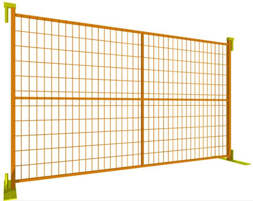ISO9001 Galwanizowane tymczasowe ogrodzenia z powłoką proszkową Bariery kontroli tłumu