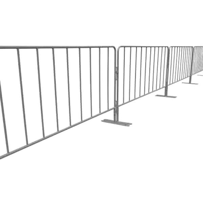 ISO9001 Galwanizowane tymczasowe ogrodzenia z powłoką proszkową Bariery kontroli tłumu
